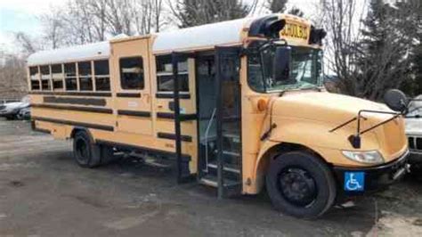 International Ic Ce Handicap Equipped School Bus 32 Vans Suvs And