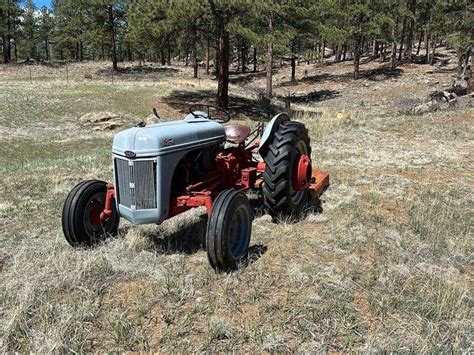 Ford 8N Tractor W 5ft Bush Hog J J Auctioneers LLC