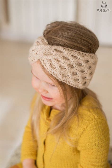 Twist Headband Knitting Pattern Twisted Headband Knit Pattern Etsy Knit Headband Pattern