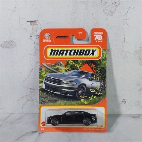 Jual Matchbox 2018 Dodge Charger Shopee Indonesia