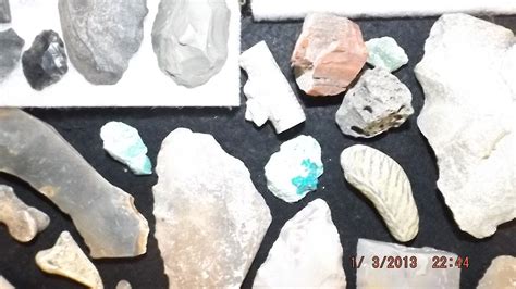 Authentic Indian Artifact Collection Arrowheads Shards Beads Free