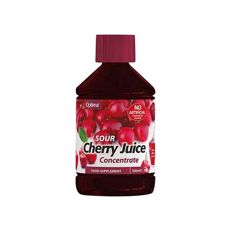 Optima Sour Cherry Juice Concentrate 500ml The Honeypot Health Store