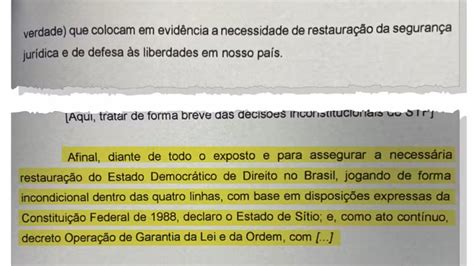 URGENTE Polícia Federal encontra minuta do golpe na sede do PL