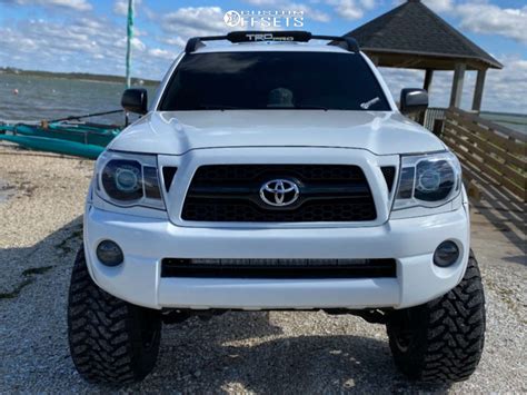 2008 Toyota Tacoma With 20x12 44 Hostile Stryker And 35135r20 Toyo Tires Open Country Mt And