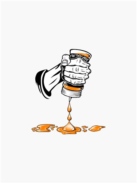 Orange Crush Sticker For Sale By Junglezoo Redbubble