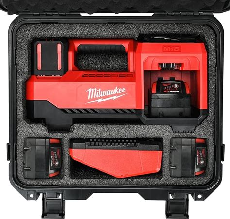 Air Compressor Waterproof Hard Case Compatible With Milwaukee M