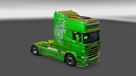 Scania R Streamline Rjl Metallic Skin Ets Mods Euro Truck