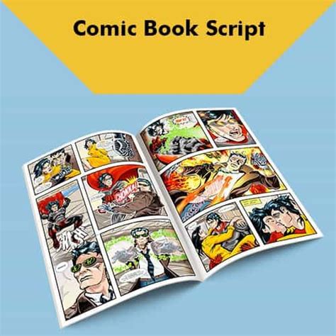 Comic Book Script Mitash Digital