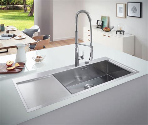 Grohe K1000 Stalowe Zlewozmywaki Domni Pl