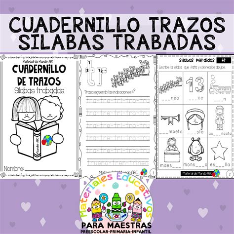 Super Cuaderno De Silabas Trabadas Page 0005 Imagenes Educativas Images