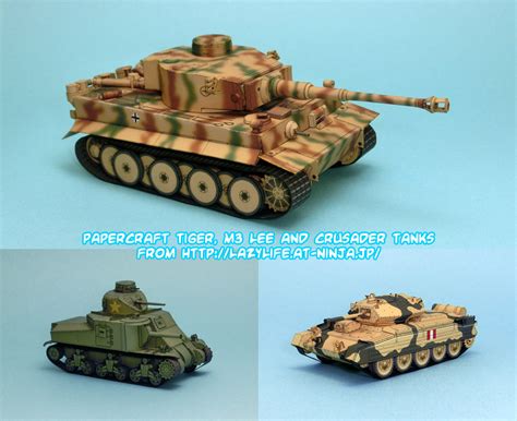 Tiger Tank Papercraft