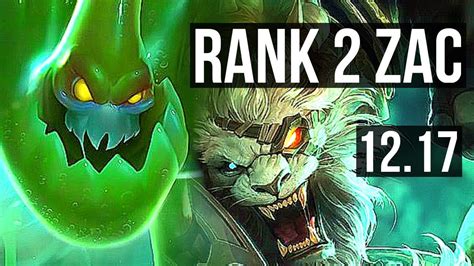 Zac Vs Rengar Jng Rank Zac M Mastery Games Euw