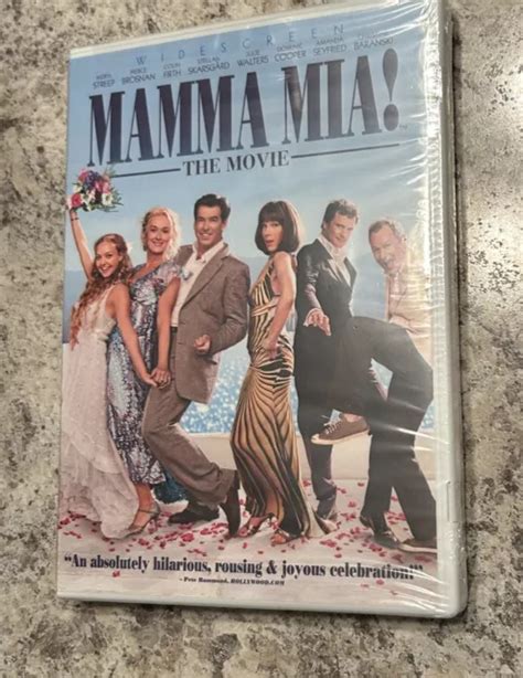 Mamma Mia Blu Ray Dvd Disc Set Universal Th Anniversary