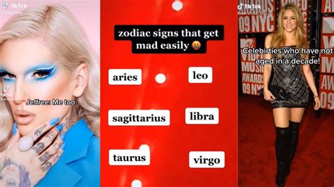 Zodiac Signs Tiktok Compilation Relatable Zodiac Signs Tiktok