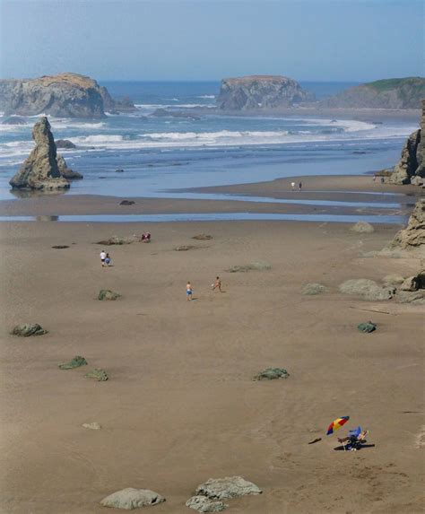 Beautiful Bandon Beach on the Oregon Coast