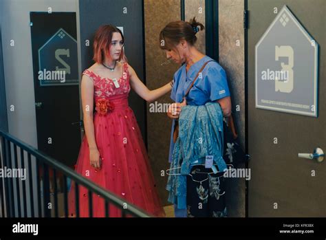 Lady Bird From Left Saoirse Ronan Laurie Metcalf 2017 ©a24