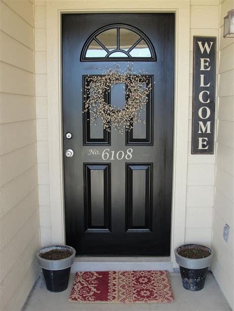 Front Door House Numbers Vinyl Lettering 1000 Via Etsy Vinyl