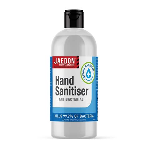 Alcohol Hand Sanitiser 500ml Bottle Hand Protection Nz