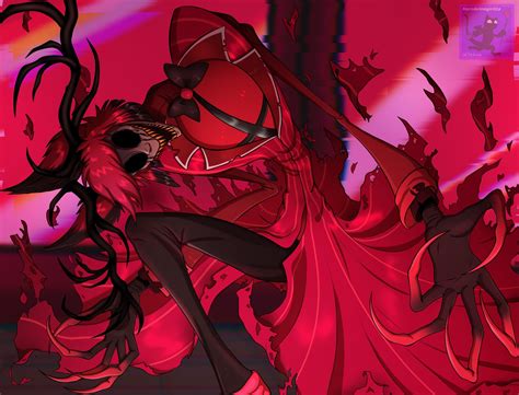 Artstation Alastor Demon Form