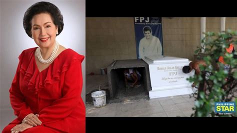 Susan Roces Remains Will Be Buried Beside Fpj S Grave Pep Ph