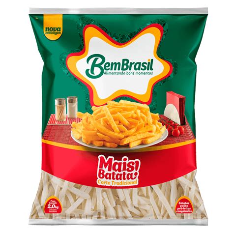 Batata Bem Brasil Mais Batata Cong 2kg Redemix