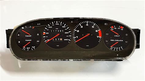 Euro Kph Gauge Cluster 78 Only Row