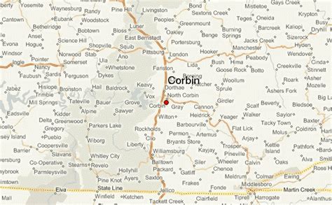 Corbin Location Guide