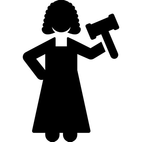 Woman Judge Clipart