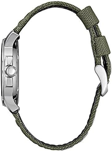 Citizen Men S Eco Drive Weekender Garrison Field Watch With Olive Nylon