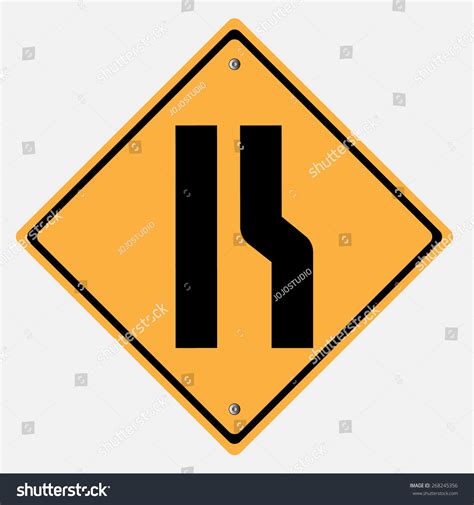 3,677 Merge Road Sign Images, Stock Photos & Vectors | Shutterstock