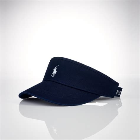 Lyst - Polo ralph lauren Chino Golf Visor in Blue for Men