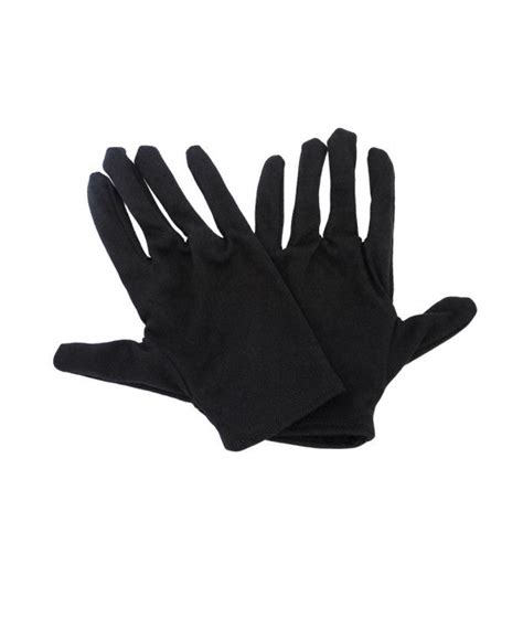 Gloves - Black Cotton Food Prep Gloves (1 Pair) – Latorta