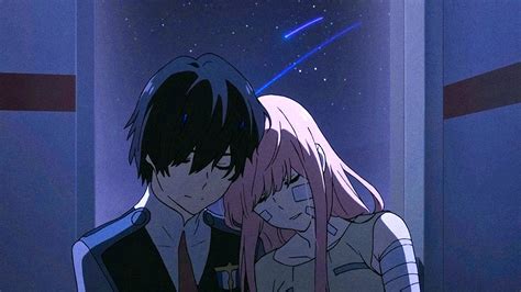 Zero Two And Hiro Couple Wallpapers Wallpapershigh