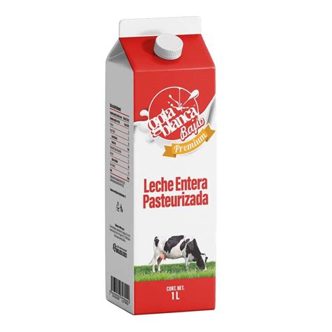 Leche Entera Gota Blanca Pasteurizada 1 L Walmart