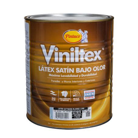 Viniltex Pintuco Sat N Blanco Luna Gl