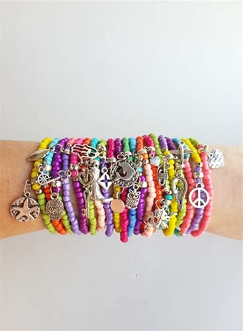 Wholesale Bracelets Boho Chic Colourful Summer Bracelets Etsy