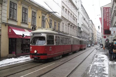 Wien Gelenkwagen Stra Enbahnreisen