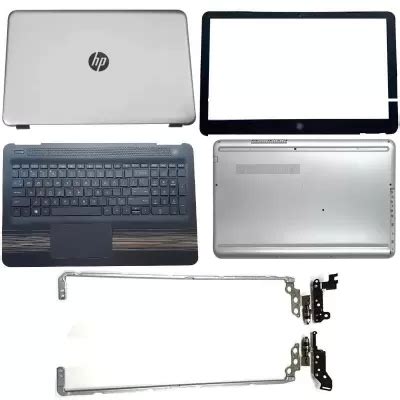 Hp Pavilion Au Au Tx Lcd Top Cover Bezel Hinges With Touchpad