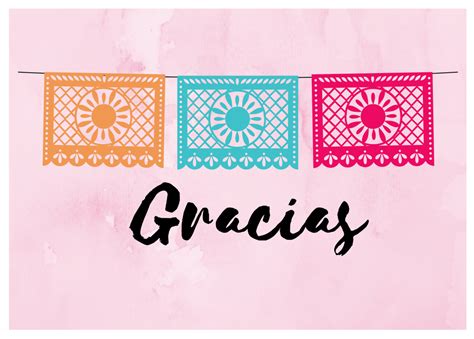 Giving Thanks and FREE Thank You Cards in Spanish - Hispanic Mama