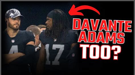 Former Raider Says Davante Adams Got It Wrong Derek Carr Apologist