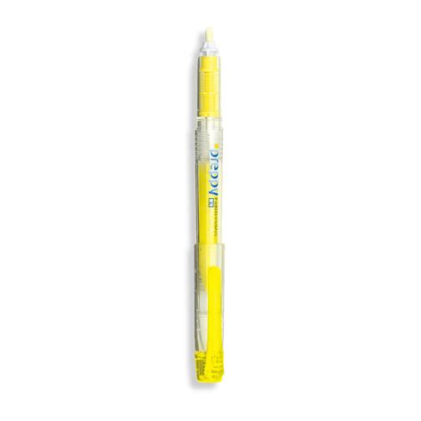 Platinum Preppy Highlighter Gelb Papier And Stift