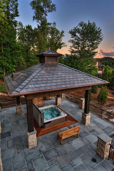 20 Covered Hot Tub Ideas Homedecorish