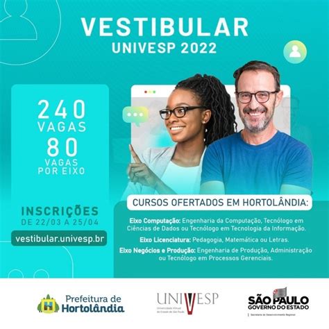 Inscri Es Para O Vestibular Do Segundo Semestre De Da Univesp