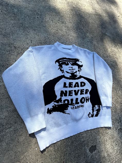Lead Never Follow Sweater Trillclothingmrkt