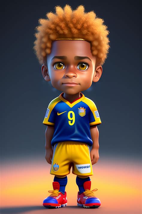 Lexica Neymar 3d Character Cartoon Disney Pixar Render