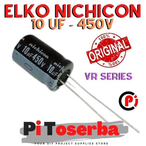 Jual Original Nichicon Vr Series V Uf Kapasitor Capasitor Elko