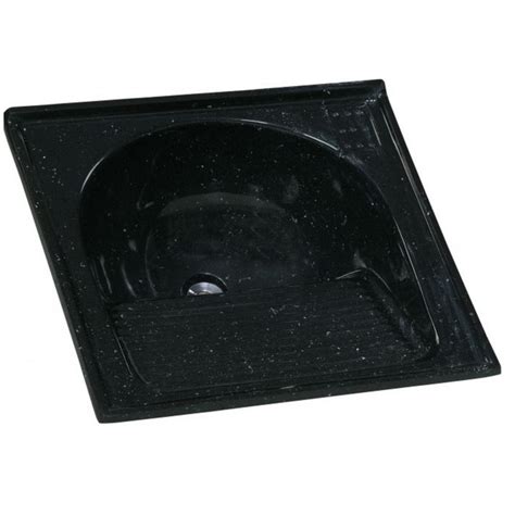 AJR TANQUE SINT GRAN SIMPLES 60X60 PRETO 500308 Revest Acabamentos