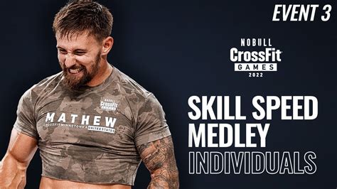 Event Skill Speed Medley Nobull Crossfit Games Youtube