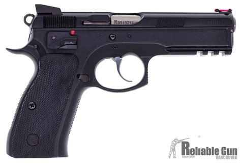 Used CZ 75 SP 01 Shadow Semi Auto Pistol 9mm Luger 7 X 10rd Mags