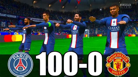 FIFA 23 RONALDO MESSI MBAPPE NEYMAR ALLSTARS PSG 100 0